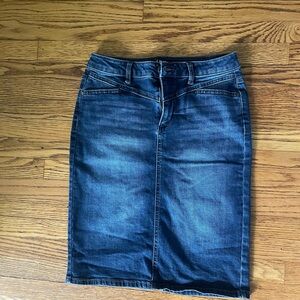 d. jeans Dark Wash Jean Skirt